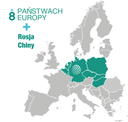mapa Europy VGD